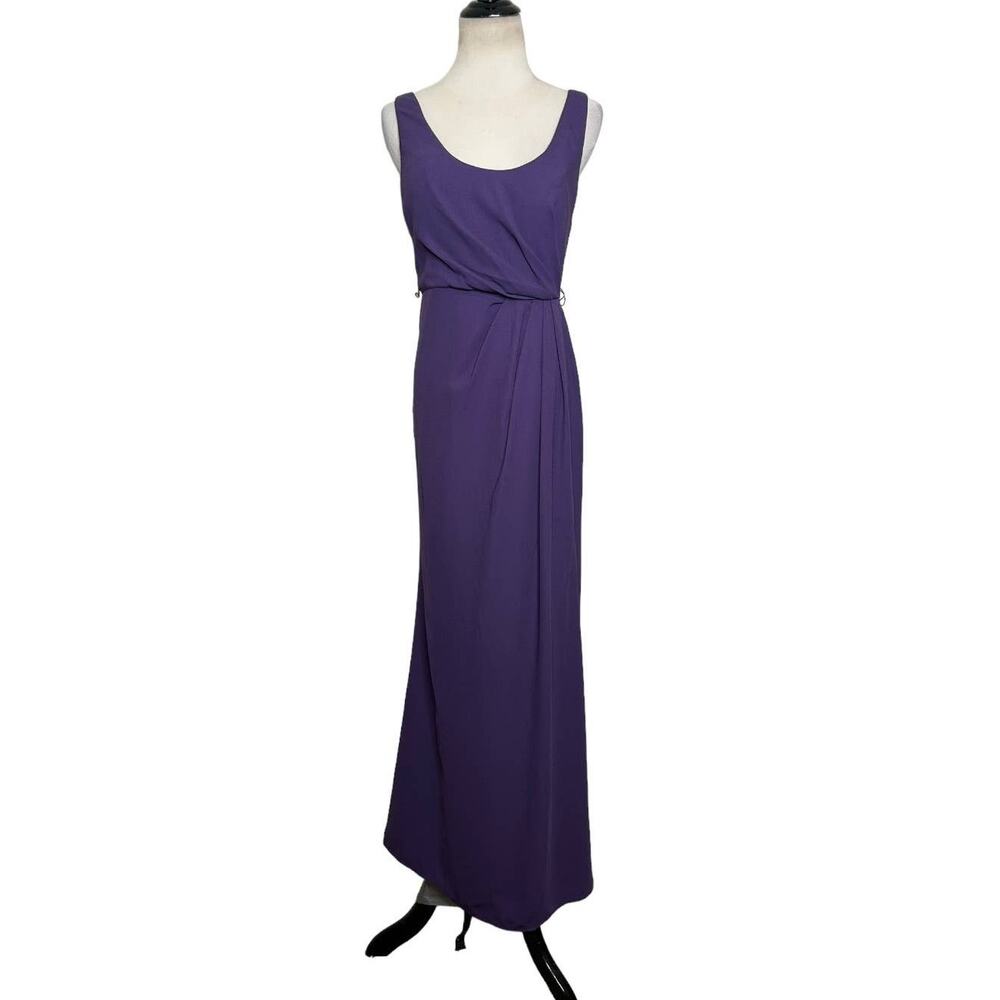 White by Vera Wang purple evening formal long gown dress size 4